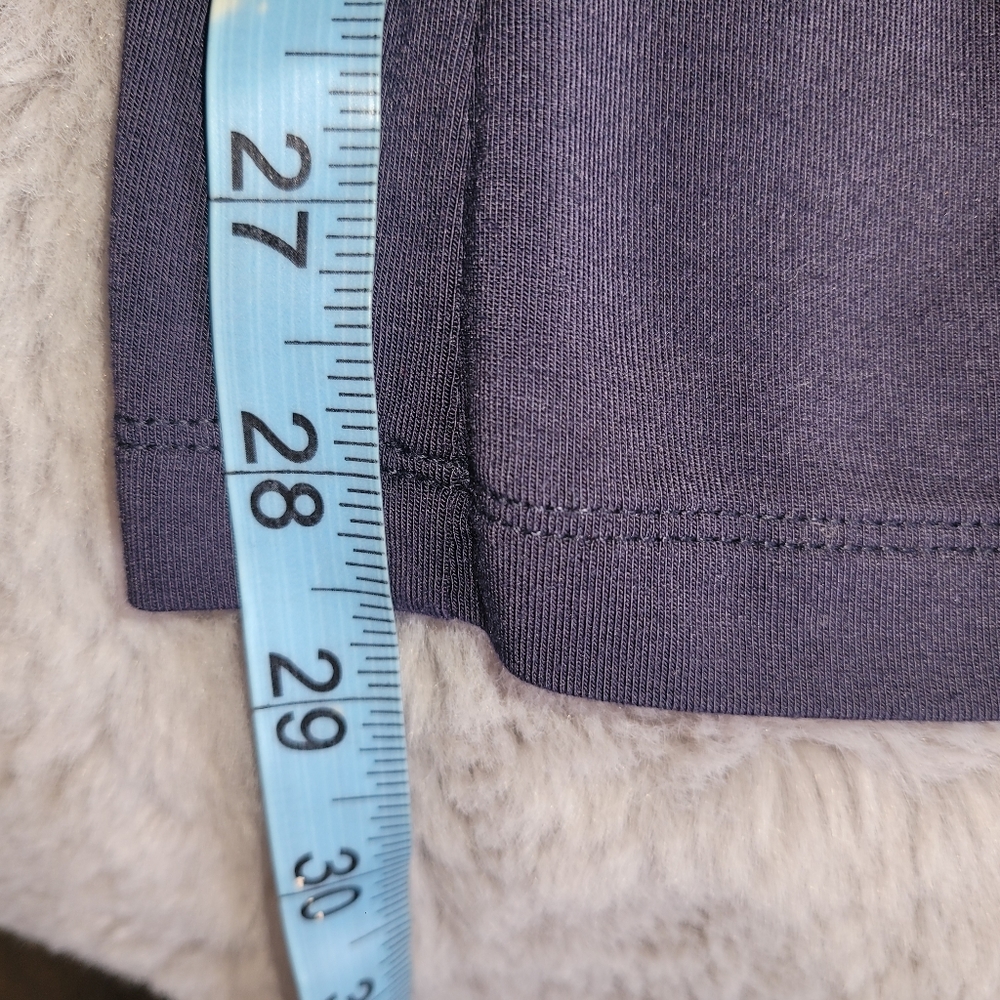 Soft Surroundings Jumpsuit Romper Garbo Extra Small XS Blue Embroidered Modal - Picture 10 of 13